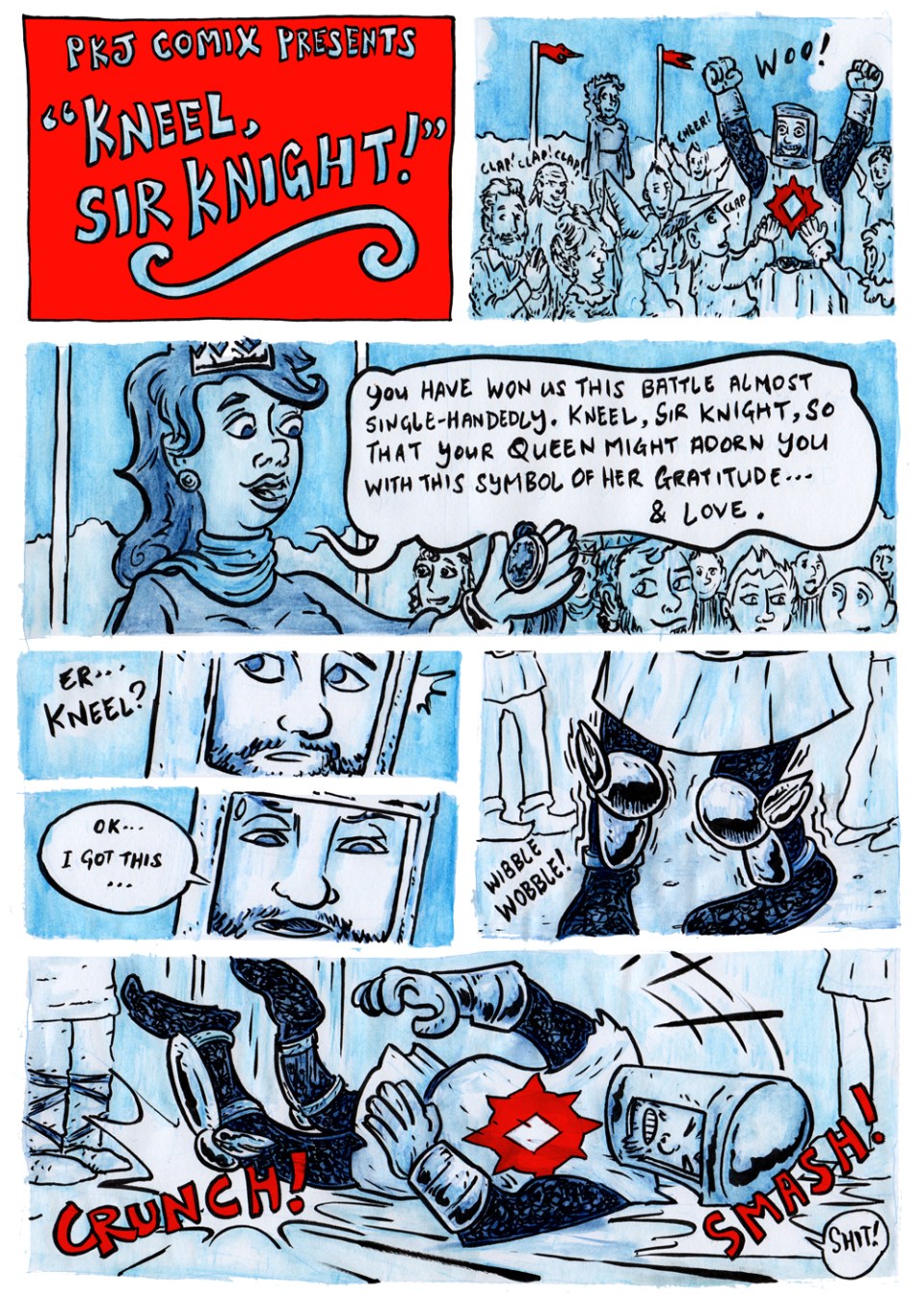 002 - Kneel Sir Knight finished SMALL