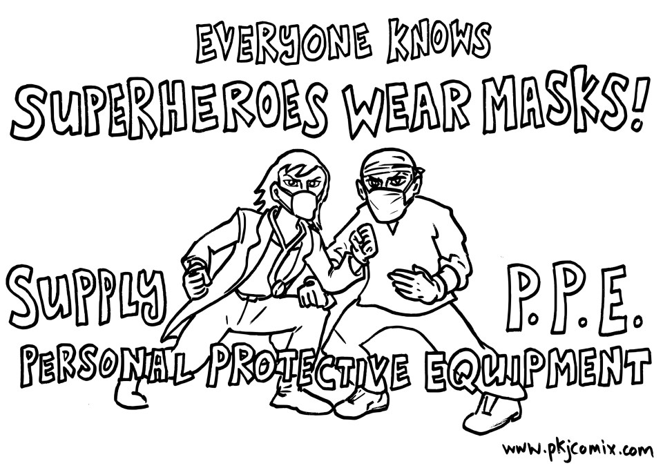 NHS PPE poster 2